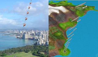Illustration for article titled Airborne Wind Turbines Are Floating Eco-Powerhouses of Tomorrow